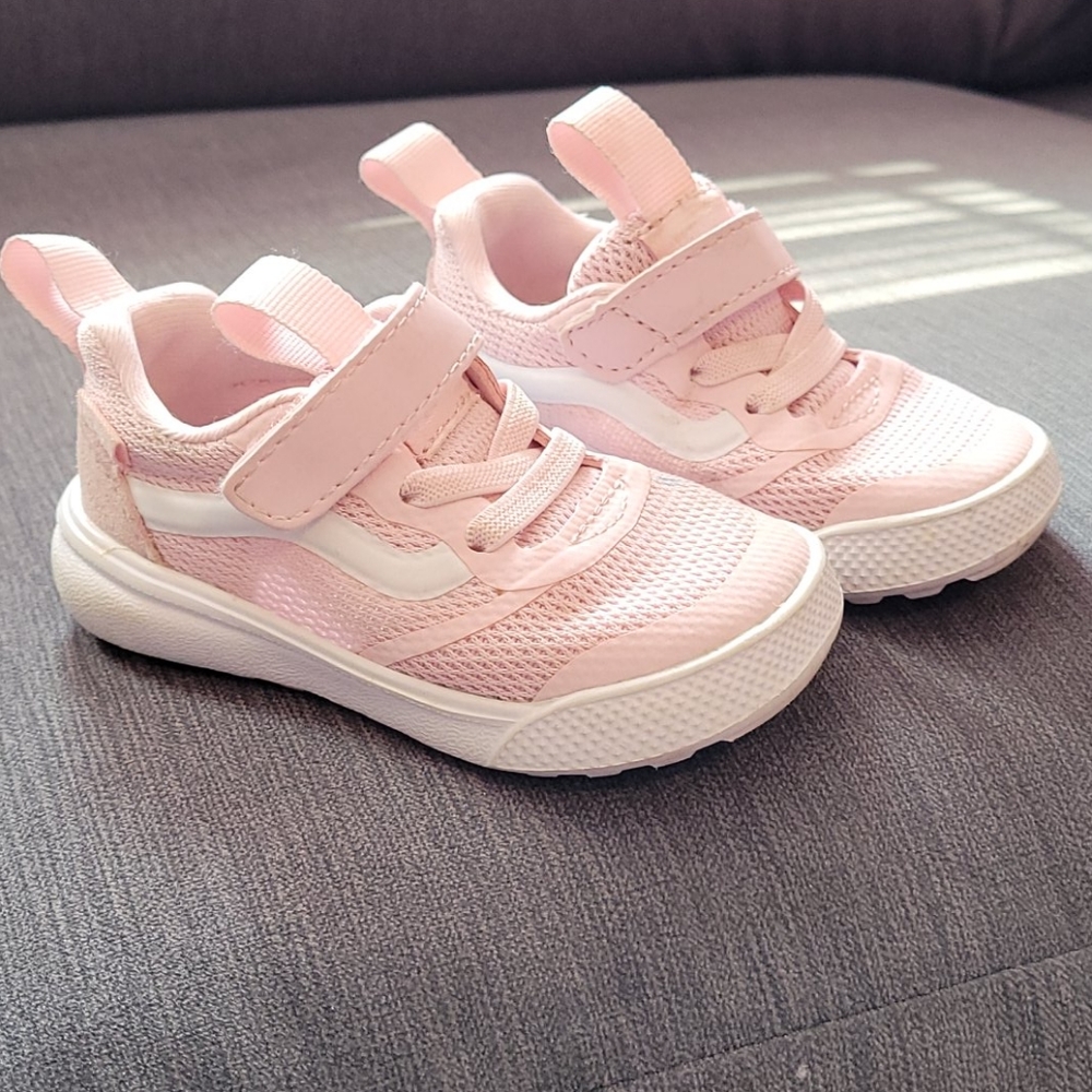 Vans pink and white for girls